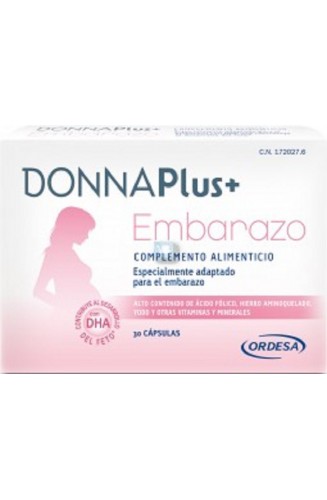 DONNAPLUS EMBARAZO 30 CAP - Farmacia Coruxo