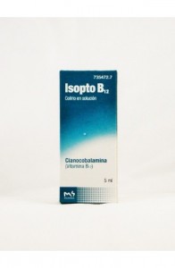 ISOPTO B12 0,5 mg/ml COLIRIO EN SOLUCION 1 FRASCO 5 ml