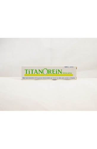 TITANOREIN LIDOCAINA CREMA RECTAL 1 TUBO 20 g