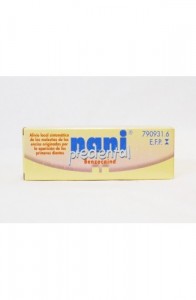 NANI PREDENTAL 50 mg/g GEL GINGIVAL 1 TUBO 10 ml